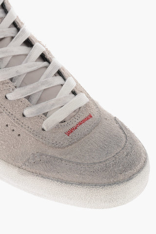 Hohe Sneaker S-LEROJI aus Leder mit Monogramm