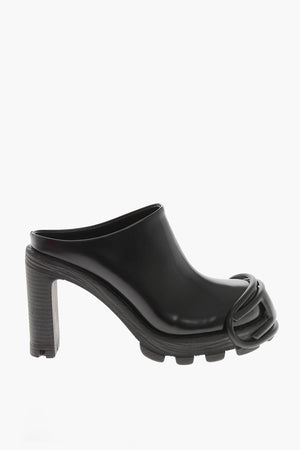 Mules D-HAMMER ML D W DRESSY Leather With 10cm Maxi Embossed Monogram