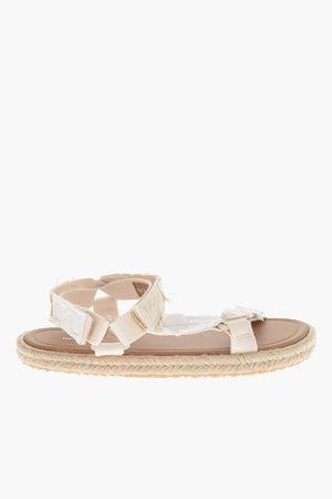 MM22 Canvas Sandals with Rope Sole