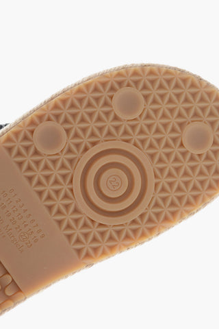 M22 Canvas-Sandalen Mit Klettverschluss Und Kordelsohle