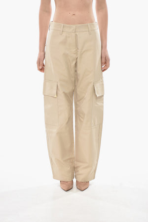 Cotton-Blend Carrot-Fit Cargo Pants