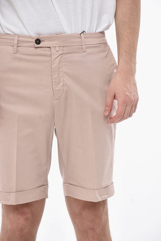 Chino Shorts with Belt Loops