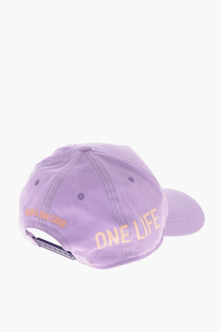Cotton Baseball Cap with Logo