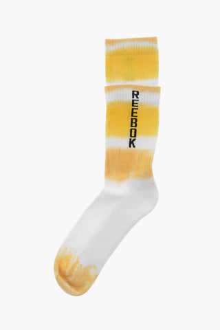 REEBOK 타이다이 효과 면 양말 배색 로고