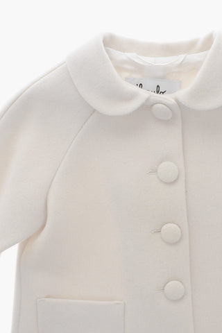 Wool And Cashmere Coat With Patch Pockets