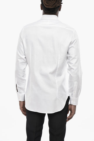 Solid-Color Shirt GIOTTO with French Collar