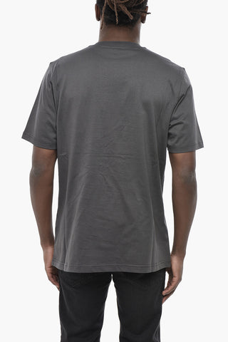 Rundhals-T-Shirt T-JUST aus Baumwolle, einfarbig