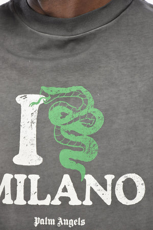 Cotton T-Shirt DOS MILANO With Print