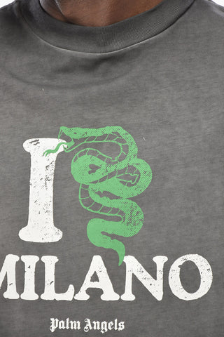 T-Shirt DOS MILANO aus Baumwolle mit Druck