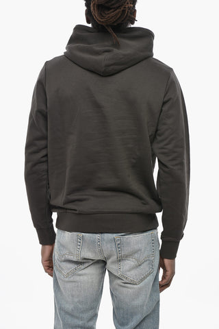Hoodie S-GIRK-HOOD-CUTY Aus Angerauter Baumwolle