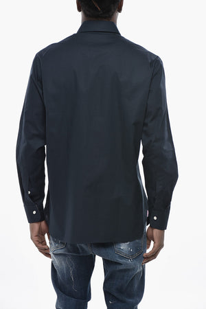 Baumwollhemd SPECIALE mit Button-Down-Kragen