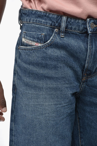 Slim Fit Shorts Mit Logo-Knopf