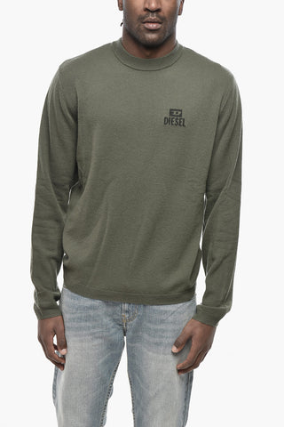 Rundhals-Pullover aus Wolle und Kaschmir K-CREWK-OUT-B
