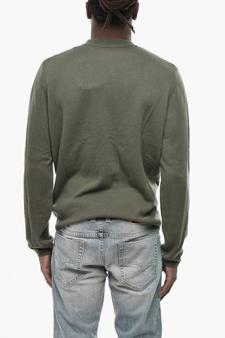 Rundhals-Pullover aus Wolle und Kaschmir K-CREWK-OUT-B