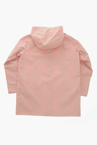 타탄 무늬 리버시블 트렌치 코트