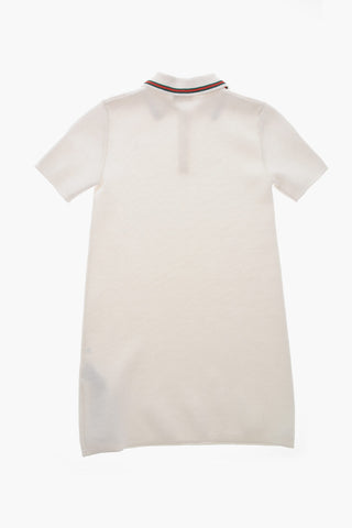 Polo-Kleid Aus Strick Mit Ikonischem Kragen