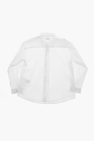Cotton Poplin Shirt With French Collar