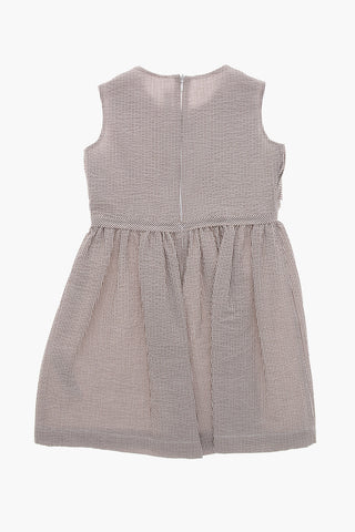 Hairline Cotton-Blend Flared Shirt Dress