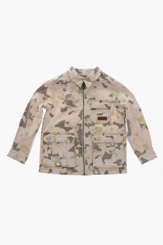 데님 카모 재킷