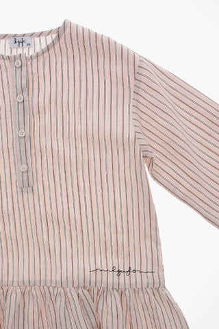 Hairline Viscose-Blend Shirt Dress