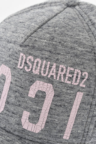 ICON Cappello Baseball in Tinta Unita con Stampa Cracked