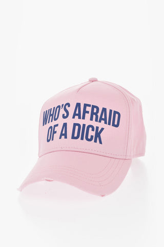 Solid-Color Baseball Hat ROCCO With Contrast Print
