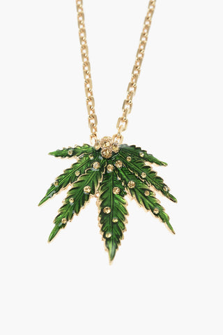 Marija Chain Necklace Gold-Tone with Pendant