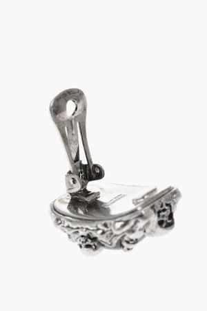 싱글 클립형 귀걸이 눈 장식