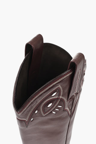 Ghette in Pelle Stile Cowboy