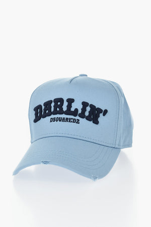 Cappello Baseball SOUVENIR FROM CANADA in Gabardina di Cotone con Ricamo in Rilievo