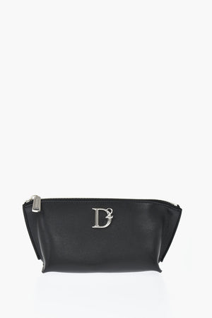 Pouch D2 STATEMENT in Pelle con Monogram in Metallo