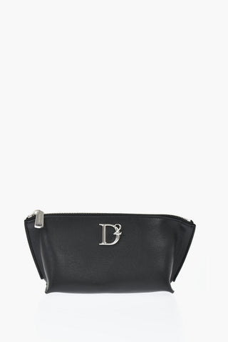 Pouch D2 STATEMENT in Pelle con Monogram in Metallo
