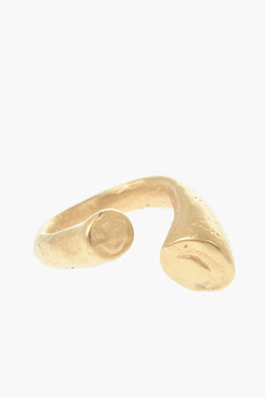 골드톤 오픈 뱅글 반지