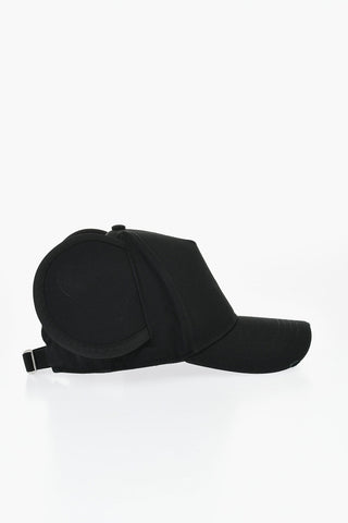 Basecap aus Baumwollgabardine mit Mäuseohren