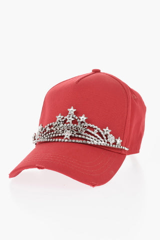 Cappello da Baseball a Tinta Unita Con Corona