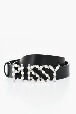 가죽 벨트 DIRTY PLAQUE 주얼 버클 30mm