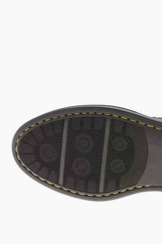 Penny-Loafer aus gebürstetem Leder mit Fumé-Effekt