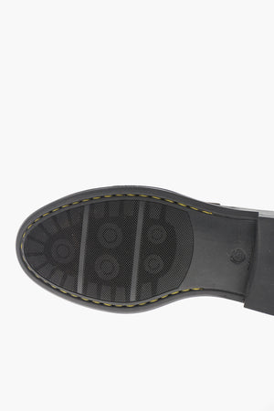 Brushed Leather Penny Loafers