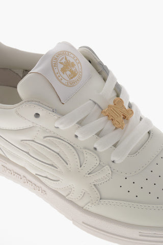 Sneaker BEACH UNIVERSITY in Pelle con Logo in Applicazione