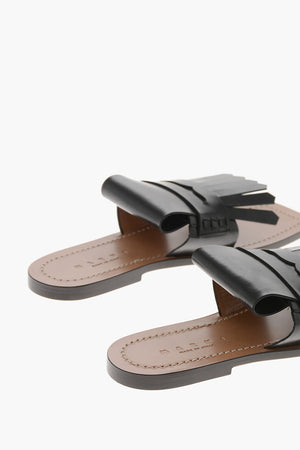 Sandali PENNY in Pelle con Suola in Cuoio