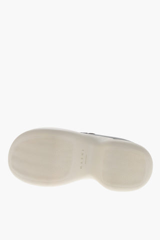 Leder-Penny-Loafer mit 8 cm Plateausohle
