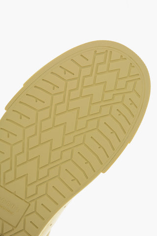 Sneakers Basse in Pelle con Punta in Gomma