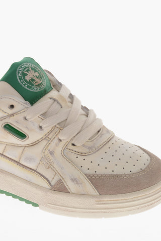 Sneakers in Pelle ANGELS UNIVERSITY Effetto Vissuto