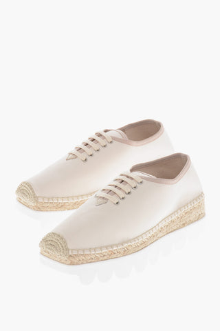 Niedrige Sneaker ESPADRILLAS aus Canvas mit quadratischer Spitze