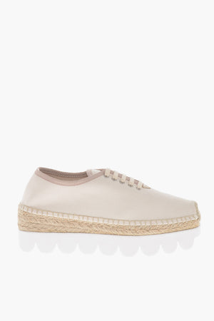 Sneakers Basse ESPADRILLAS in Canvas con Punta Quadrata