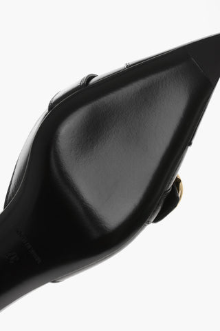 Slingbacks VOYOU aus Leder mit vorderer Schnalle