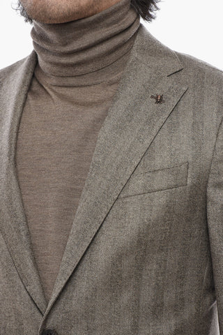 CC COLLECTION 버진 울 헤링본 재킷