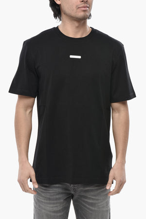 Cotton Regular-Fit T-Shirt With Front Logo