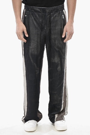 Pantaloni Casual P-AFTER con Bande Laterali a Contrasto