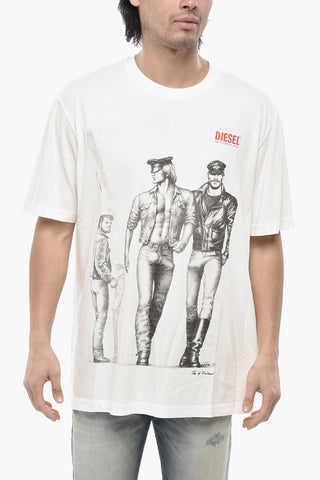 TOM OF FINLAND Rundhals-T-Shirt PR-T-JUST-P5 mit Print